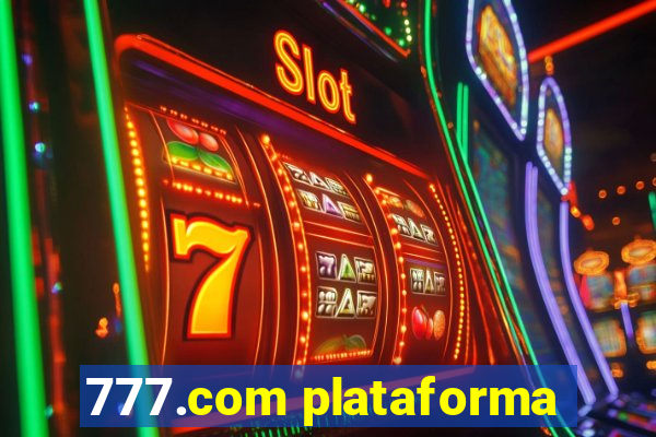 777.com plataforma